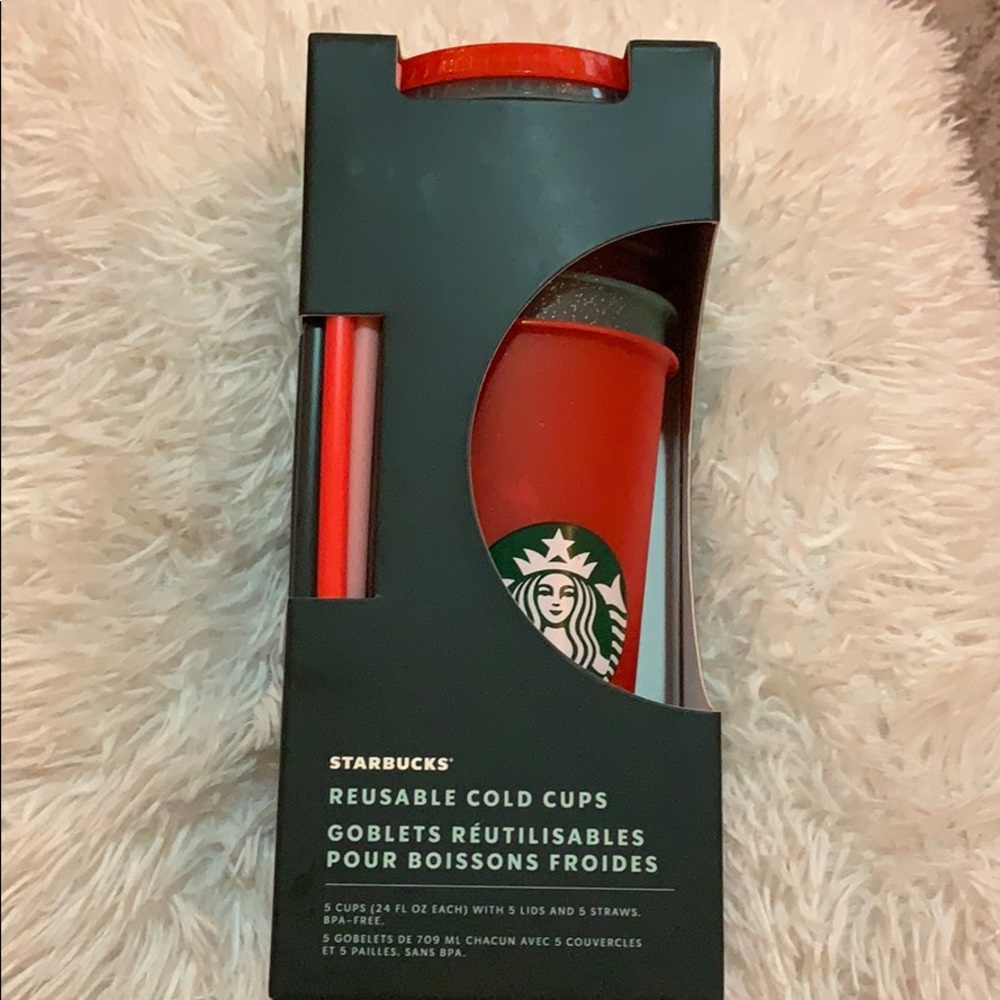 Starbucks sparkly cups